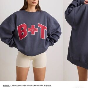 BOO TEE OVERSIZED SWEATSHIRT